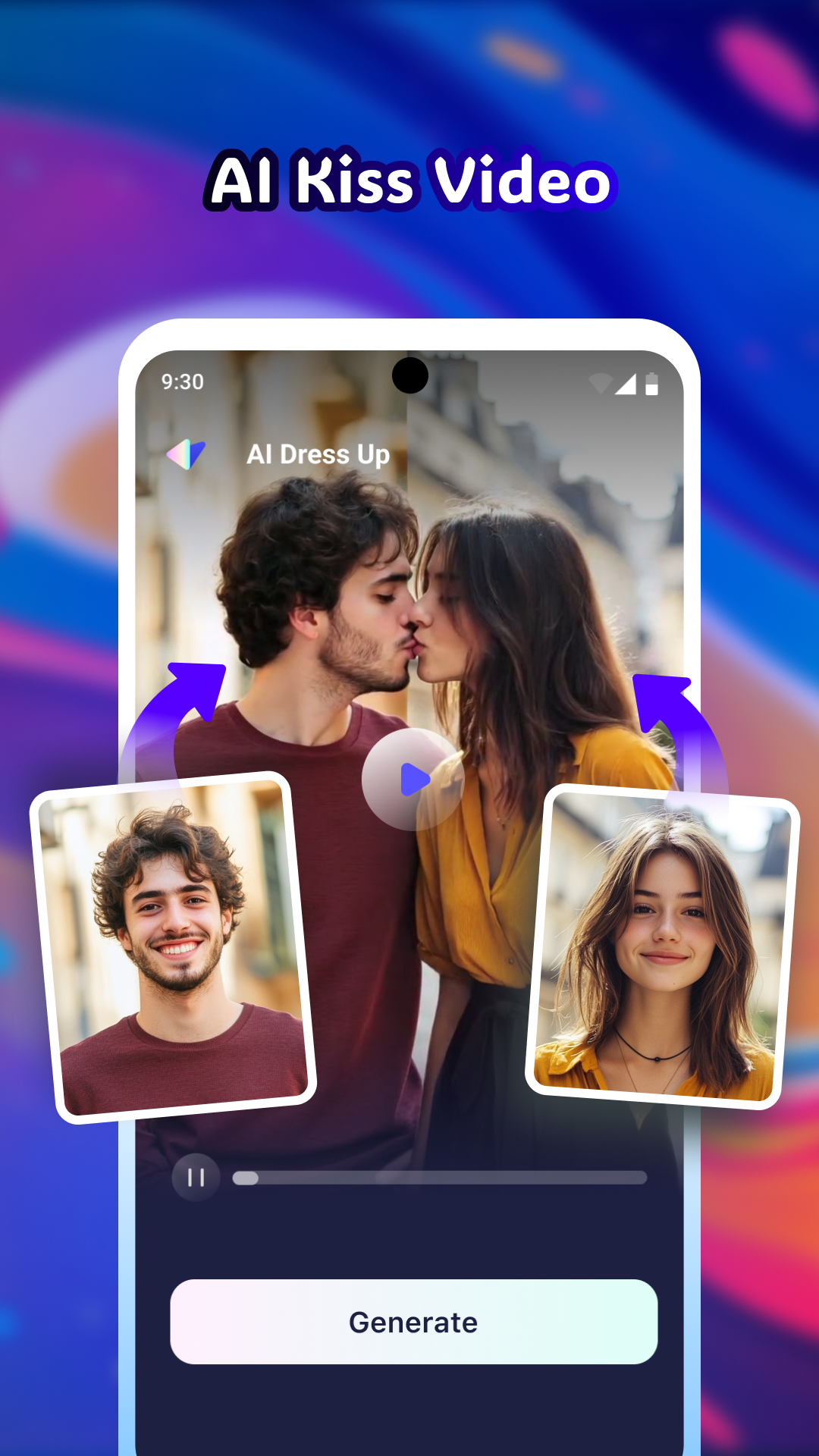 Cinematic AI Portraits Feature